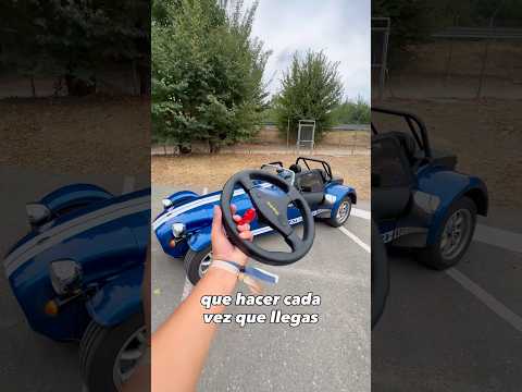 Esta es la rutina que hay que seguir cuando convives con un Caterham 340s en el garaje