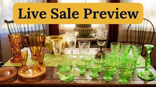 Live Sale Preview Tuesday at 8 eastern  9/15/26