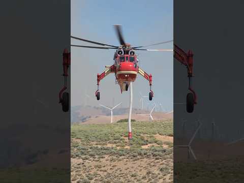 The Best of Skycrane #helicopter #aviation #piloto #bomberos #wildfire Videos de ZweigleAviation