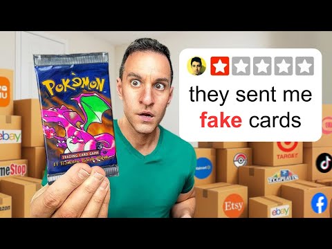 I Bought Pokemon Cards on EVERY Website