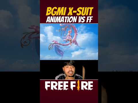 Bgmi x-suit animation 🤡 free fire ☠️- #shorts CONFIGURACIÓN_PERFECTA_para_SAMSUNG,A3,A5,A6,A7,J2