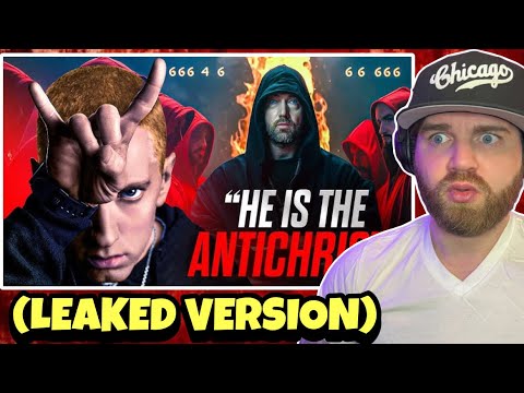 DID EMINEM TAKE THIS TOO FAR?! | Eminem -  Antichrist (Leaked Version) FIRST TIME HEARING