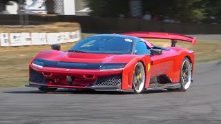 NEW FERRARI F80 FLAT OUT FOR THE FIRST TIME *Exhaust Sounds*