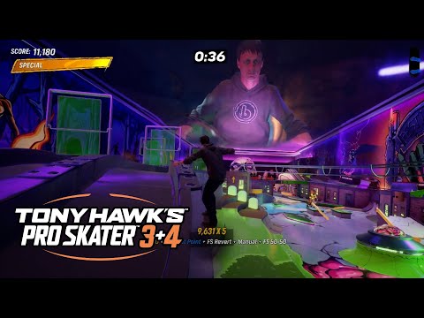 A Quick Look at Tony Hawk's Pro Skater 3+4