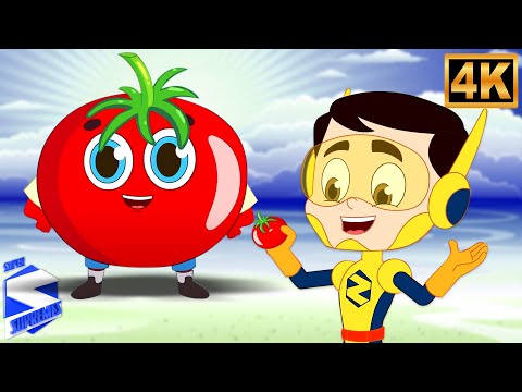 Gol Gol Lal Tamatar, गोल गोल लाल टमाटर in Hindi by Super Supremes Hindi
