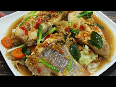 ปลานึ่งสมุนไพร หอมเครื่องปรุง ทำง่าย รสชาติอร่อย