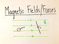 Magnetic Fields and Forces Concepts