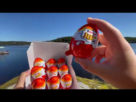 Kinder joy Jurassic World 2024/ 12 kinder eggs opening