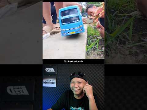 Rombongan trip bus miniatur #shorts #telolet