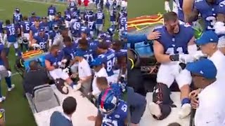 Micah McFadden frightening injury to start season