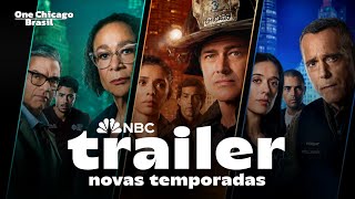 ONE CHICAGO (MED, FIRE E P.D.) NOVAS TEMPORADAS NA NBC - TEASER 
