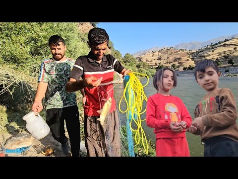 A day with Sami and Azadeh by the river