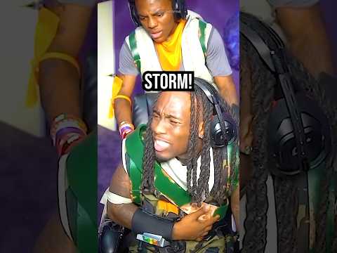Kai Cenat Got Trapped In The Storm!⛈️💔
