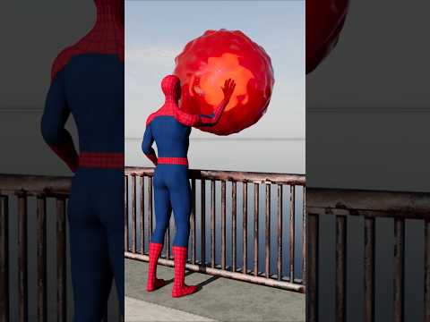 Red Spiderman changed to Black Spiderman | Marvel Animation
