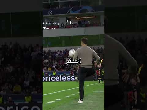 عندما يتحول المدرب إلى لاعب 🤯