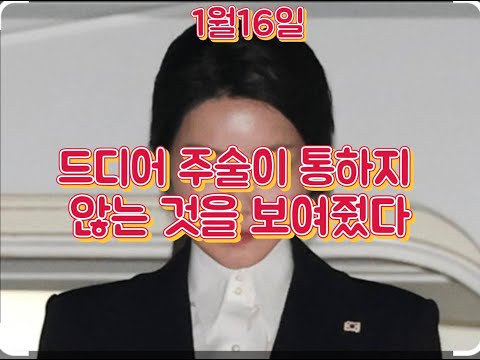 미신은 통하지 않는다/미국도 탄핵지지/민주당 국힘당 지지율