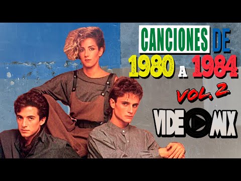 Canciones de 1980 a 1984 Videomix Vol. 2 #mecano #lucíaméndez #charlygarcia #postpunk