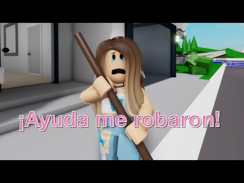 El señor pobre le salvo la vida a dos persona Roblox Brookhaven