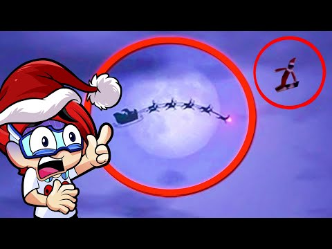 10 Veces Que SANTA CLAUS Fue Captado En Camara Durante La NAVIDAD | Luky REACCIONA a ToxiMan