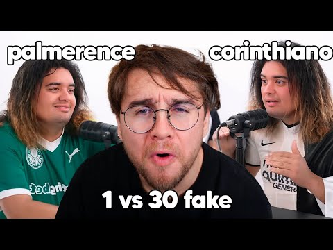 os videos FAKES de 1 vs 30