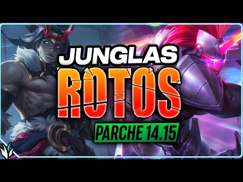 📈 MEJORES PICKS Y CAMPEONES OP JUNGLA PARCHE 14.15 - League of Legends 2024 - MEJORES JUNGLAS S14