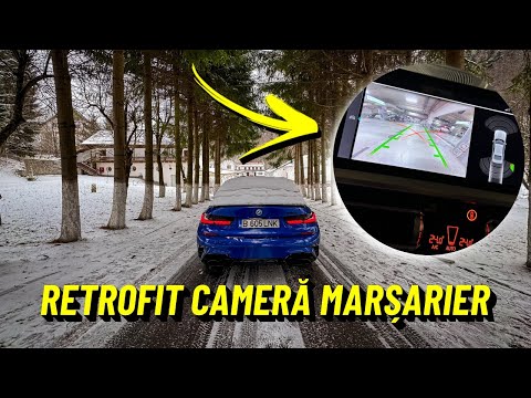 Am montat cameră marșarier ORIGINALĂ pe BMW G20 330e !!