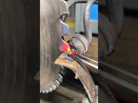 Cold saw cutting blade repair and tooth filling process- Goodtools and machinery make work easy