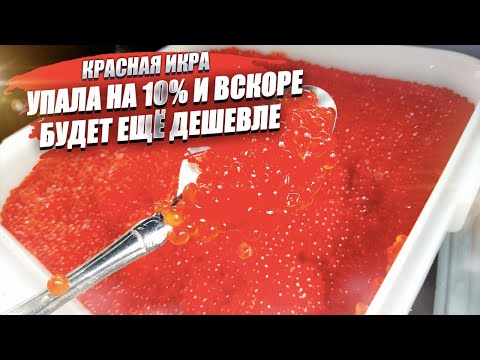 Красная икра дешевеет! К Новому году станет ещё доступнее!..