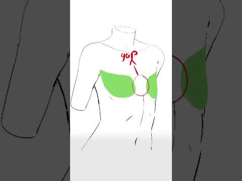 Mistake When Drawing Chest - Quick Art Tips #art #sketch #shorts #tutorial #drawingtutorial #anime