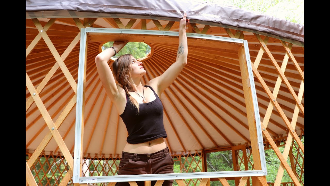HOW TO BUILD A YURT - Alone Off Grid - Ep. 19