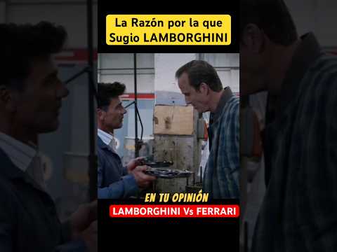 La razón de su Origen #mecanica #automobile #fix #carreras #ferrari #lamborghini