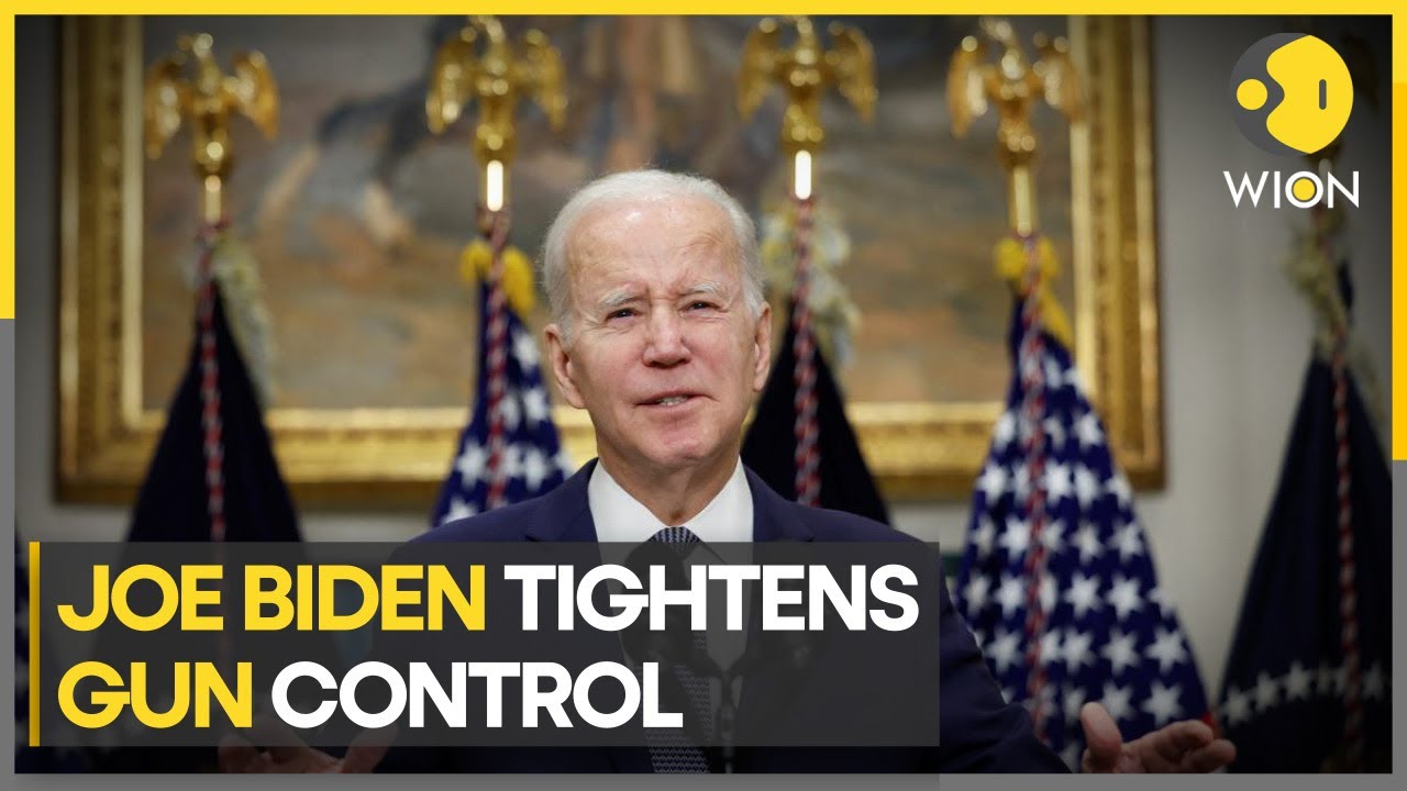 US President Joe Biden tightens gun control in order to strengthen background checks
