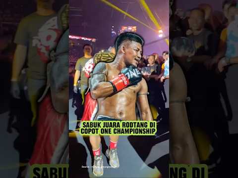 Sabuk juara rodtang di copot 😱 #onechampionship #rodtang #kebelettarung