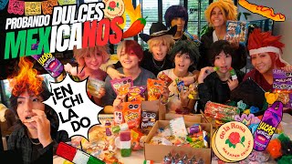 La CLASE 1A prueba DULCES MEXICANOS! 🌶️🇲🇽- [MHA/COSPLAY/REACT]