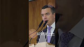 BOMBAZO💣 MIENTRAS NOBOA VIAJA POR VIAJAR, EL PAÌS SE DESTRUYE   #noticiasecuador #ecuador #noboa