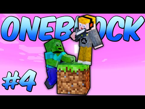 ZOMBIK A SZIGETEN! - OneBlock Ep.4.