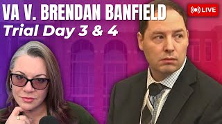 VA v. Brendan Banfield Day 3 & 4 | The Prosecution Rests - Crime Scene & Blood Pattern Expert