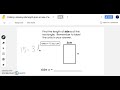 Finding Side Lengths from Area