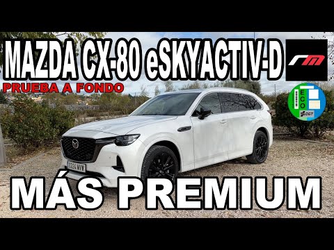 MAZDA CX-80 eSkyactiv-D AWD | SUV-E DIESEL MHEV | HÍBRIDO ECO | PRUEBA A FONDO | revistadelmotor.es