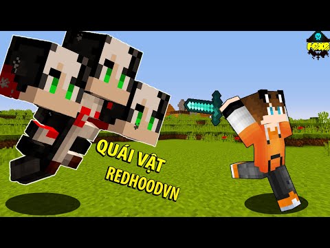 FOXB THỬ THÁCH TROLL REDHOODVN BẰNG THUỐC ĐỘC*REDHOODVN BIẾN THÀNH QUÁI VẬT BA ĐẦU TRONG MINECRAFT