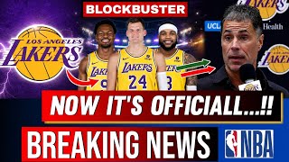 Lakers Breaking News: WALKER KESSLER ARRIVES! Deandre Ayton TRADED + Bronny Retirement Rumors?!