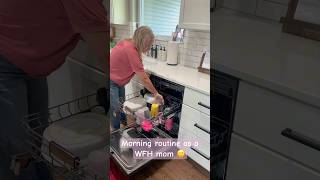 WFH MOM - MORNING ROUTINE ☀️ #morningroutine #morning #wfh #momlife