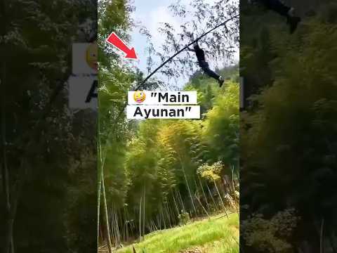 🤔 Menurut Kalian Ini Bambu Bakal Patah Gak⁉️ #viral #challenge #shorts