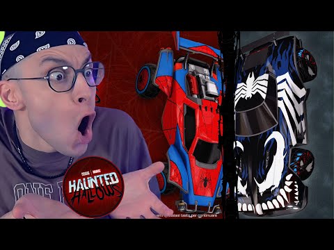 REAGISCO all' EVENTO HAUNTED HALLOWS di ROCKET LEAGUE !