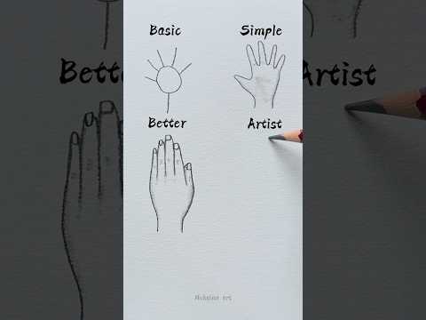 How to draw realistic hand🤔😱 #shorts #craft #art #drawing #crafts #satisfying