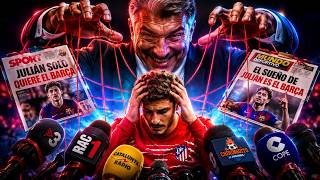 ¿POR QUÉ EL ATLÉTICO DE MADRID ESTÁ TAN ENFADADO CON EL FÚTBOL CLUB BARCELONA Y JULIÁN ALVAREZ?