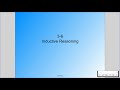 Inductive vs. Deductive Reasoning Challenge