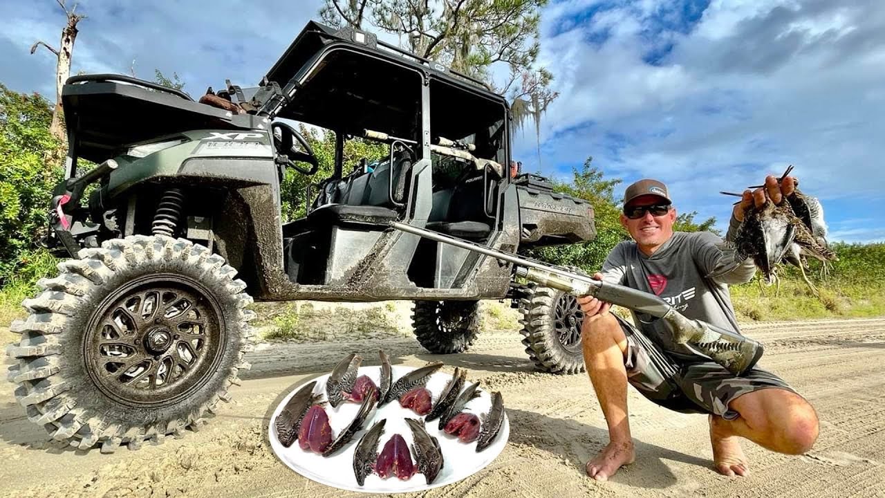 Snipe Hunting off a Giant Swamp Buggy! (Catch & Cook BlueGabe Style) - Bluegabe