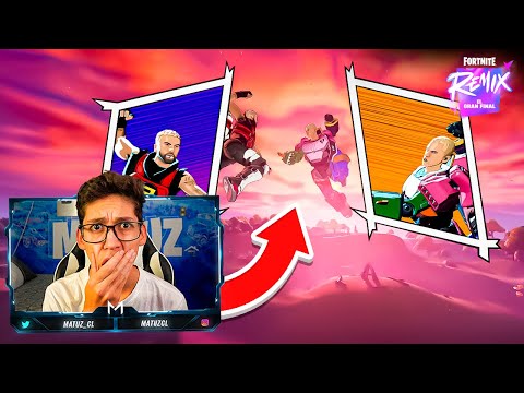 ASI FUE EL EVENTO de FORTNITE REMIX: EL GRAN FINAL!