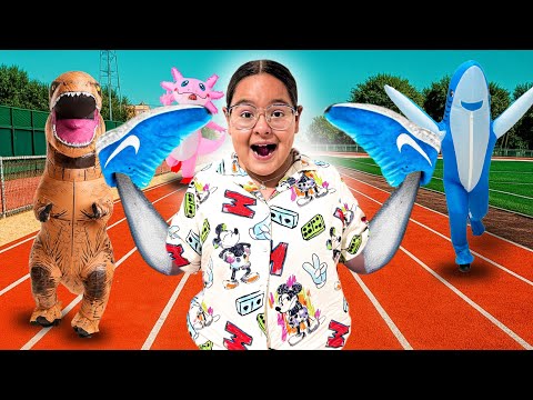 BATALLA ÉPICA 😱 | Tralalero Tralala VS Dinosaurio y Alienígena